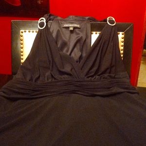 Formal black with diamond accent Jones Wear dress